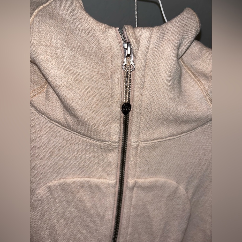 Lululemon Athletica Cream Teddy Jacket